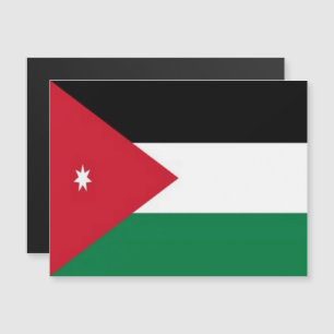 Jordanië - Azië - vlag -