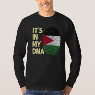 Jordanië in mijn dna Jordaanse vlaggenteam Jordani T-shirt