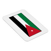 Jordanië - Jordaanse vlag Magneet (Rechterzijde)