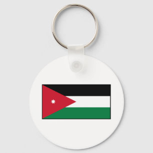 Jordanië - Jordaanse vlag Sleutelhanger