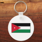 Jordanië - Jordaanse vlag Sleutelhanger (Voorkant)