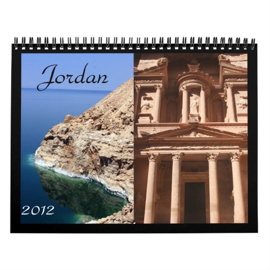 jordanië kalender 2012 (Hoes)