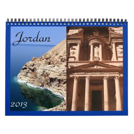 jordanië kalender 2013 (Hoes)