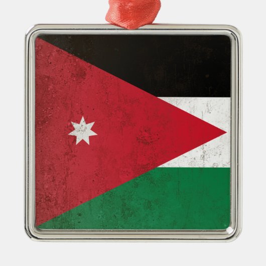 Jordanië Metalen Ornament (Voorkant)
