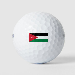 Jordanië - Nationale vlag - huidige situatie Golfballen
