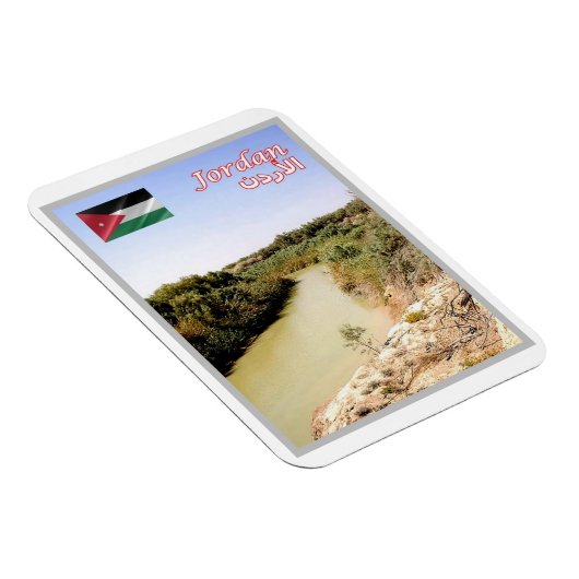Jordanië - Panorama - Magnet Magneet (Rechterzijde)