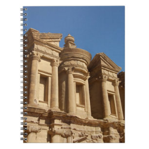 Jordanië, Petra, Het Klooster, Al Deir. 2 Notitieboek