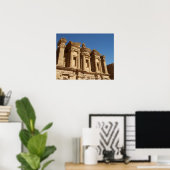 Jordanië, Petra, Het Klooster, Al Deir. 2 Poster (Thuiskantoor)