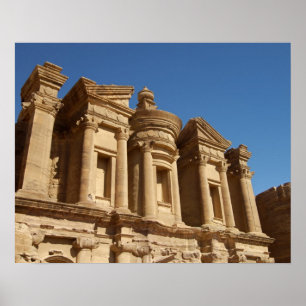 Jordanië, Petra, Het Klooster, Al Deir. 2 Poster