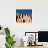 Jordanië, Petra, Het Klooster, Al Deir. Poster (Thuiskantoor)