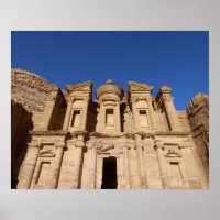 Jordanië, Petra, Het Klooster, Al Deir.