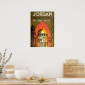 Jordanië Print Arab Reisposter Arabische Kunst (Keuken)