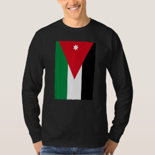 Jordanië Retro vlag Jordanië T-shirt