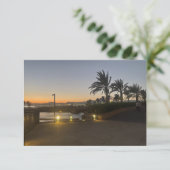 jordanië, uitnodigingskaart kaart (Staand voorkant)