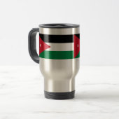 Jordanië, vlag van Jersey Reisbeker (Voorkant links)