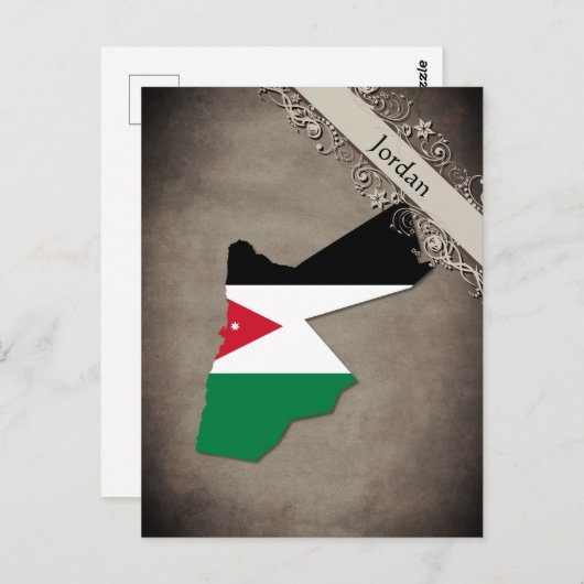 Jordanien Briefkaart (Voorkant / Achterkant)