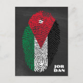 Jordanien Briefkaart (Voorkant)