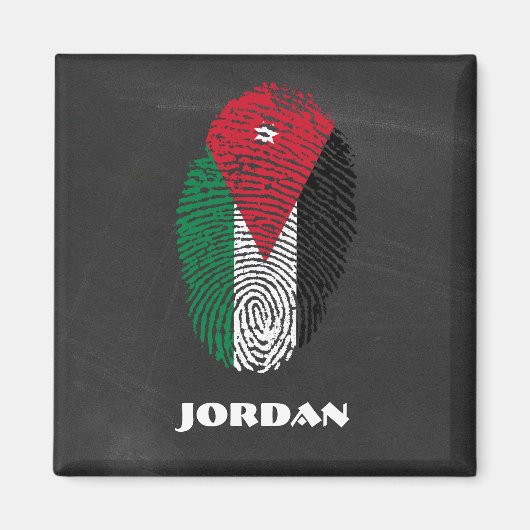 Jordanien Magneet (Voorkant)