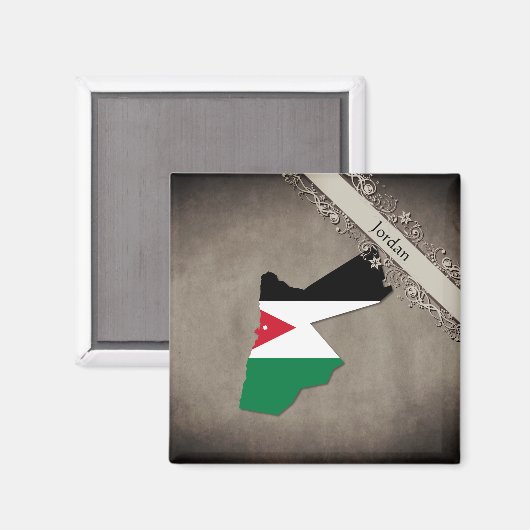 Jordanien Magneet (Voorkant / Achterkant)