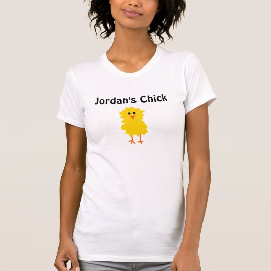Jordan's chick t-shirt (Voorkant)