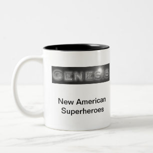 Jordans "Genesis" koffie-Mok Tweekleurige Koffiemok