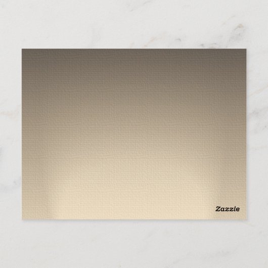 Jordey Sepia Huwelijksherinnering Briefkaart (Achterkant)