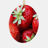 Jordgubbar Keramisch Ornament (Rechts)