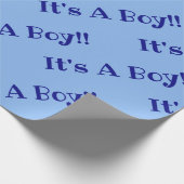 Jordy Blauw Cadeaupapier (Hoek)
