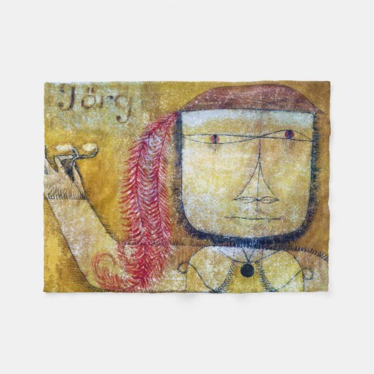 Jorg, Paul Klee Fleece Deken (Voorkant (Horizontaal))