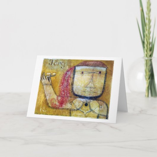 Jorg, Paul Klee Kaart (Voorkant)