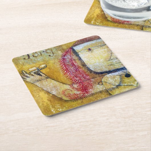 Jorg, Paul Klee Kartonnen Onderzetters (Schuin)