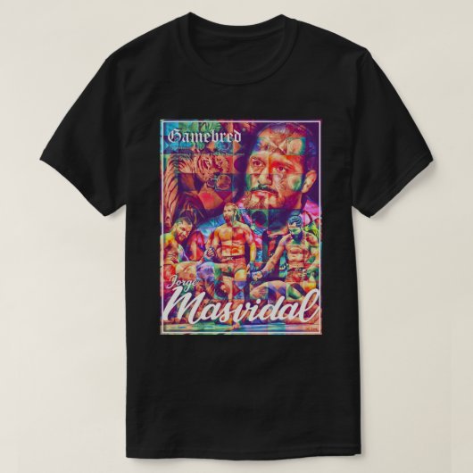 Jorge Gamebred Masvidal Classic T Shirt Copy (Design voorkant)