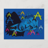 Jorge Luis Borges Briefkaart (Voorkant)