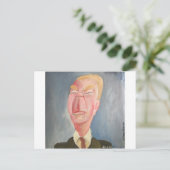 Jorge Luis Borges Briefkaart (Staand voorkant)