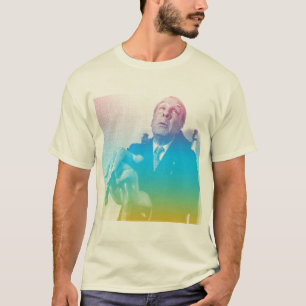Jorge Luis Borges Rainbow 1 T-shirt