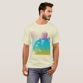 Jorge Luis Borges Rainbow 1 T-shirt (Voorkant volledig)