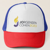 Jorgensen/Cohen 2020 Trucker Hat Trucker Pet (Voorkant)