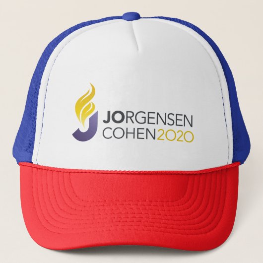 Jorgensen/Cohen 2020 Trucker Hat Trucker Pet (Voorkant)