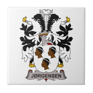 Jorgensen Family Crest Tegeltje