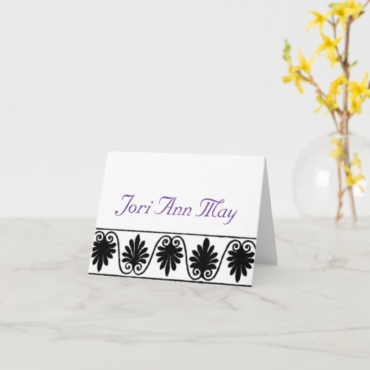 Jori Note Kaart (Gele Bloem)