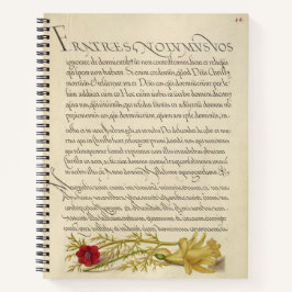 Joris Hoefnagel Pheasant's Eye en Buttercup 1562 Notitieboek