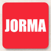 Jorma Bier Onderzetter (Voorkant)