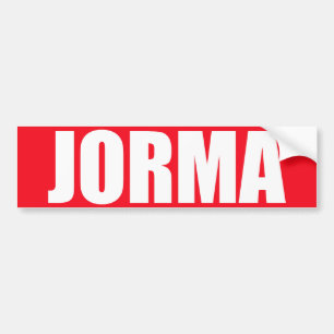 Jorma Bumpersticker