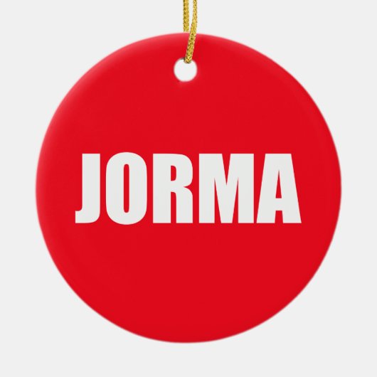 Jorma Keramisch Ornament (Voorkant)