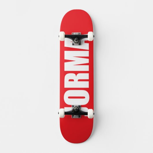 Jorma Persoonlijk Skateboard (Voorkant)