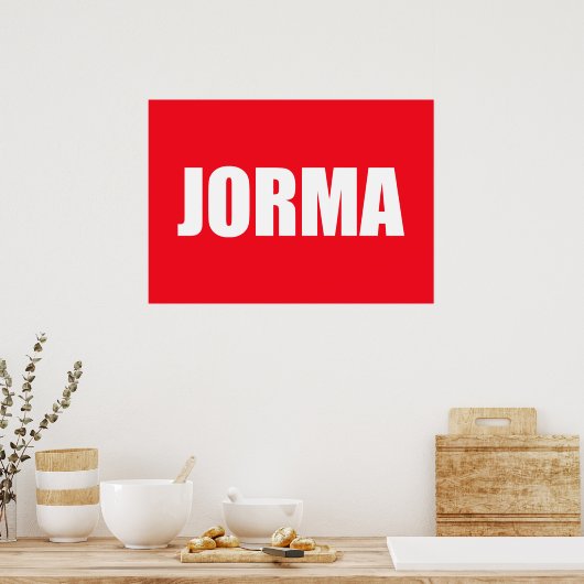 Jorma Poster (Keuken)