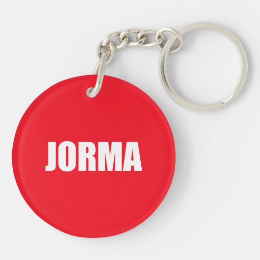 Jorma Sleutelhanger (Achterkant)