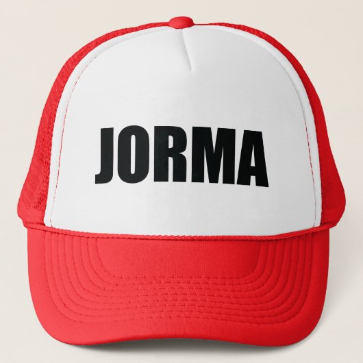 Jorma Trucker Pet (Voorkant)