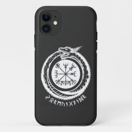 Jormungandr - Noordse rune Case-Mate iPhone Case