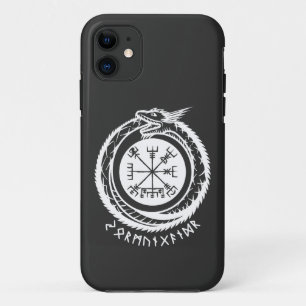Jormungandr - Noordse rune Case-Mate iPhone Case